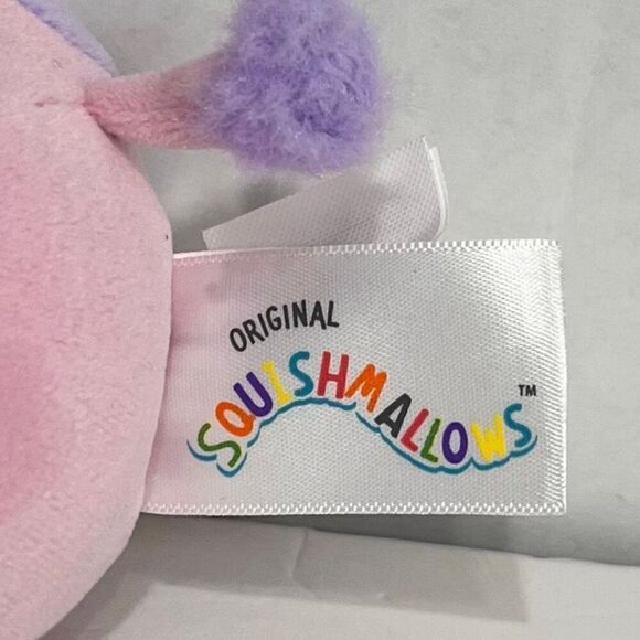 Squishmallows Patty The Cow Clip On 3” NWT - Picture 3 of 4